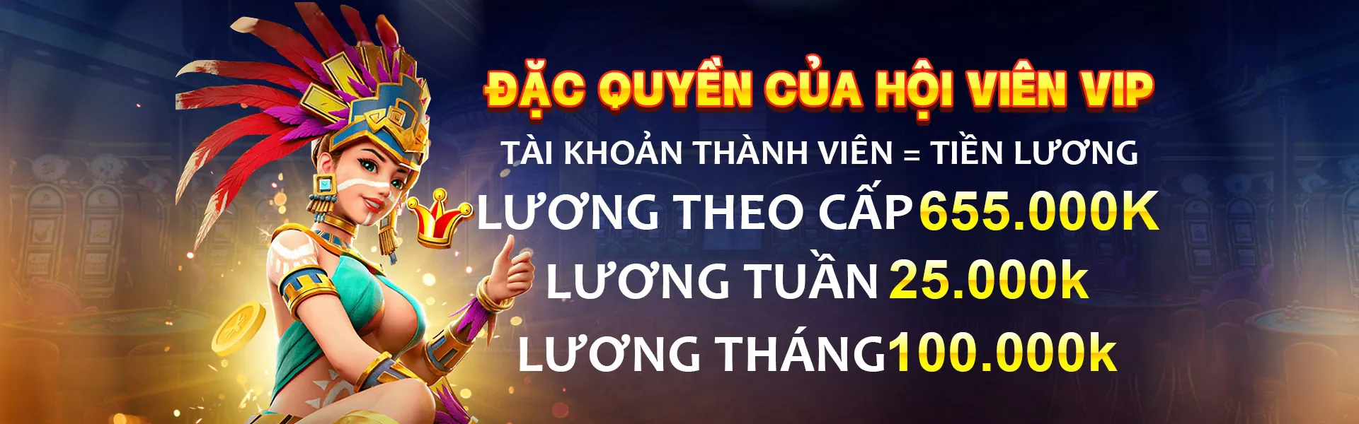 Các chương trình khuyến mãi độc quyền tại Gamvip Club