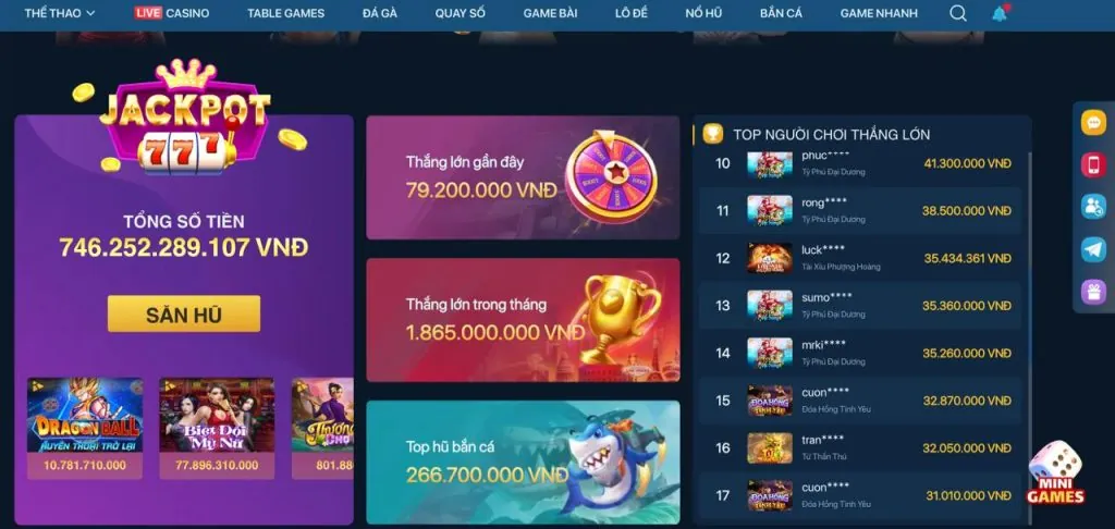 Sự kiện Nổ Hũ đặc biệt hàng tuần